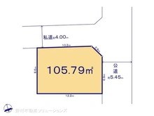 【東京都/杉並区上荻】杉並区上荻3丁目 土地 区画図