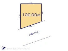 【東京都/杉並区宮前】杉並区宮前2丁目 土地 区画図