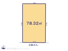 【東京都/杉並区上井草】杉並区上井草2丁目 土地 区画図