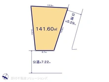 【東京都/杉並区南荻窪】杉並区南荻窪4丁目 土地 区画図