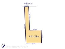 【東京都/杉並区上荻】杉並区上荻2丁目 土地 区画図