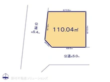 【東京都/杉並区清水】杉並区清水3丁目 土地 区画図