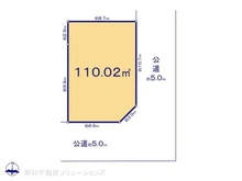 【東京都/杉並区清水】杉並区清水3丁目 土地 区画図