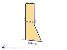 【東京都/杉並区高井戸西】杉並区高井戸西2丁目 土地 区画図