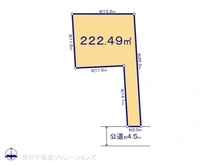 【東京都/杉並区南荻窪】杉並区南荻窪4丁目 土地 区画図