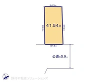 【東京都/練馬区富士見台】練馬区富士見台2丁目 土地 区画図