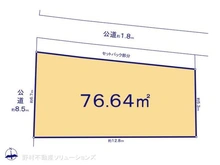 【東京都/練馬区練馬】練馬区練馬1丁目 土地 区画図