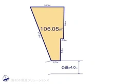 【東京都/練馬区北町】練馬区北町7丁目 土地 区画図