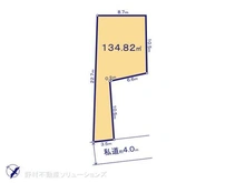 【東京都/練馬区向山】練馬区向山4丁目 土地 区画図