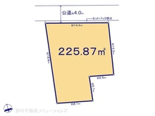 【東京都/練馬区豊玉北】練馬区豊玉北4丁目 土地 区画図