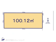 【東京都/狛江市和泉本町】狛江市和泉本町2丁目 土地 区画図