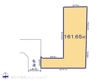 【東京都/世田谷区成城】世田谷区成城7丁目 土地 区画図