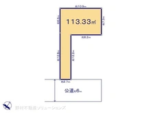 【埼玉県/川口市大字安行】川口市大字安行 土地 区画図