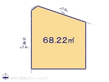 【埼玉県/川口市朝日】川口市朝日4丁目 土地 区画図