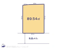 【埼玉県/川口市大字安行慈林】川口市大字安行慈林 土地 区画図
