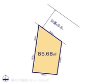 【埼玉県/川口市東川口】川口市東川口2丁目 土地 区画図