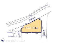 【埼玉県/川口市大字辻】川口市大字辻 土地 区画図