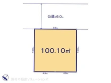 【埼玉県/川口市赤井】川口市赤井3丁目 土地 区画図
