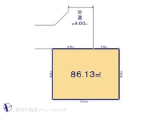 【埼玉県/川口市大字小谷場】川口市大字小谷場 土地 区画図
