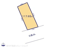 【埼玉県/川口市上青木】川口市上青木6丁目 土地 区画図