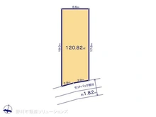 【埼玉県/川口市大字安行吉岡】川口市大字安行吉岡 土地 区画図