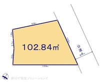 【埼玉県/川口市柳崎】川口市柳崎4丁目 土地 区画図