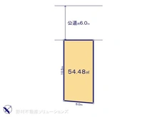 【埼玉県/川口市大字里】川口市大字里 土地 区画図
