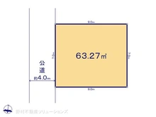 【埼玉県/戸田市川岸】戸田市川岸2丁目 土地 区画図