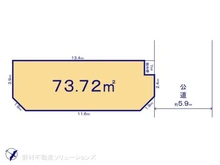 【埼玉県/川口市元郷】川口市元郷4丁目 土地 区画図