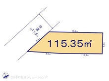 【埼玉県/川口市飯原町】川口市飯原町 土地 区画図