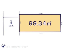 【埼玉県/川口市飯塚】川口市飯塚3丁目 土地 区画図