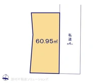 【埼玉県/川口市南鳩ヶ谷】川口市南鳩ヶ谷5丁目 土地 区画図