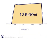 【埼玉県/川口市大字赤井】川口市大字赤井 土地 区画図