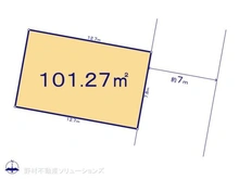 【埼玉県/川口市栄町】川口市栄町2丁目 土地 区画図
