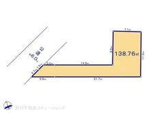 【埼玉県/川口市戸塚南】川口市戸塚南5丁目 土地 区画図