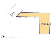 【埼玉県/川口市戸塚南】川口市戸塚南5丁目 土地 区画図