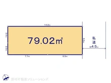 【神奈川県/川崎市高津区明津】川崎市高津区明津 土地 区画図