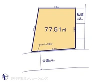 【神奈川県/川崎市高津区下作延】川崎市高津区下作延7丁目 土地 区画図
