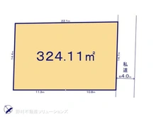 【東京都/武蔵野市西久保】武蔵野市西久保2丁目 土地 区画図