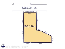 【東京都/大田区新蒲田】大田区新蒲田2丁目 土地 区画図