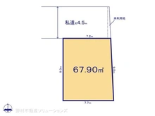 【東京都/葛飾区西新小岩】葛飾区西新小岩5丁目 土地 区画図