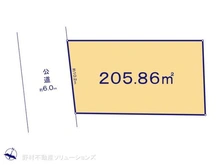 【東京都/多摩市桜ヶ丘】多摩市桜ヶ丘1丁目 土地 区画図