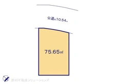 【東京都/府中市西府町】府中市西府町4丁目 土地 区画図