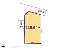 【東京都/多摩市一ノ宮】多摩市一ノ宮4丁目 土地 区画図