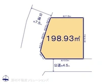 【神奈川県/横浜市港南区上永谷】横浜市港南区上永谷1丁目 土地 区画図