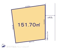 【神奈川県/横浜市戸塚区東俣野町】横浜市戸塚区東俣野町 土地 区画図