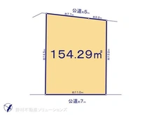 【神奈川県/横浜市戸塚区汲沢】横浜市戸塚区汲沢6丁目 土地 区画図