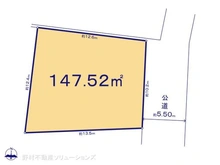 【神奈川県/横浜市戸塚区品濃町】横浜市戸塚区品濃町 土地 区画図