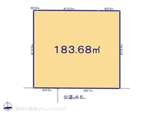 【神奈川県/横浜市保土ケ谷区権太坂】横浜市保土ケ谷区権太坂1丁目 土地 区画図