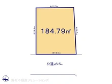 【神奈川県/横浜市港南区芹が谷】横浜市港南区芹が谷5丁目 土地 区画図